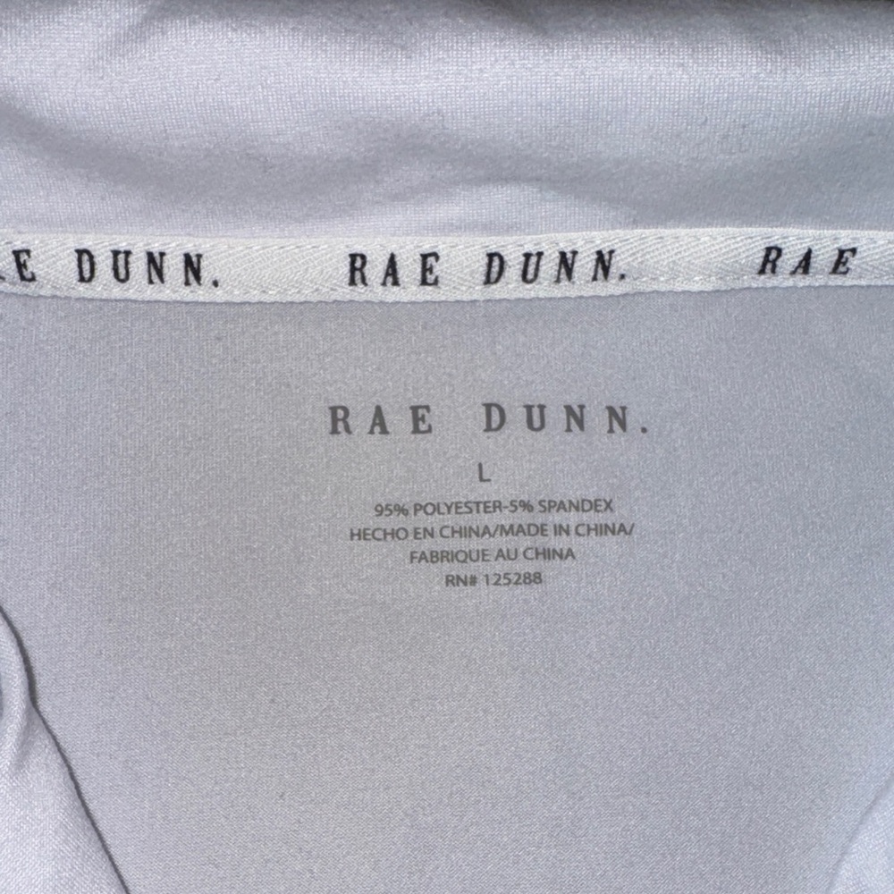 Rae Dunn-  Bride Pajama Set White Pink Trim Size Large - Picture 5 of 17